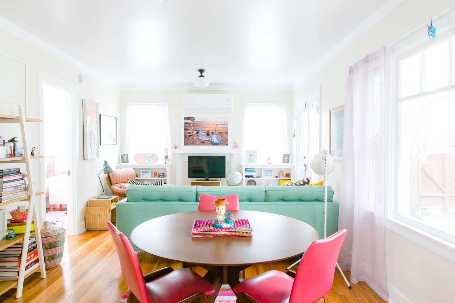 Fit a Dining Table in a Small Living Room The Kitchn